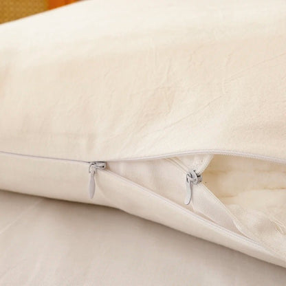 WhisperLinens Cotton Comfort Pillow - WhisperLinens