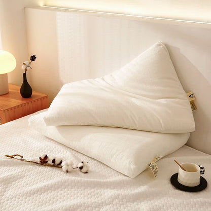 WhisperLinens Cotton Comfort Pillow - WhisperLinens