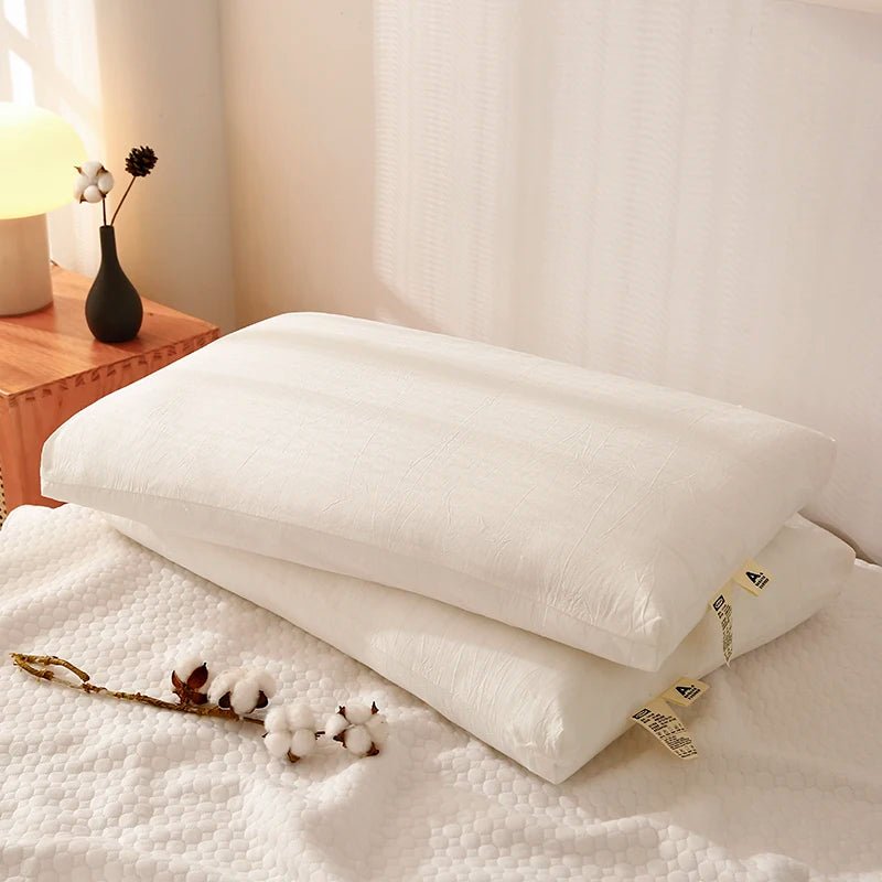 WhisperLinens Cotton Comfort Pillow - WhisperLinens