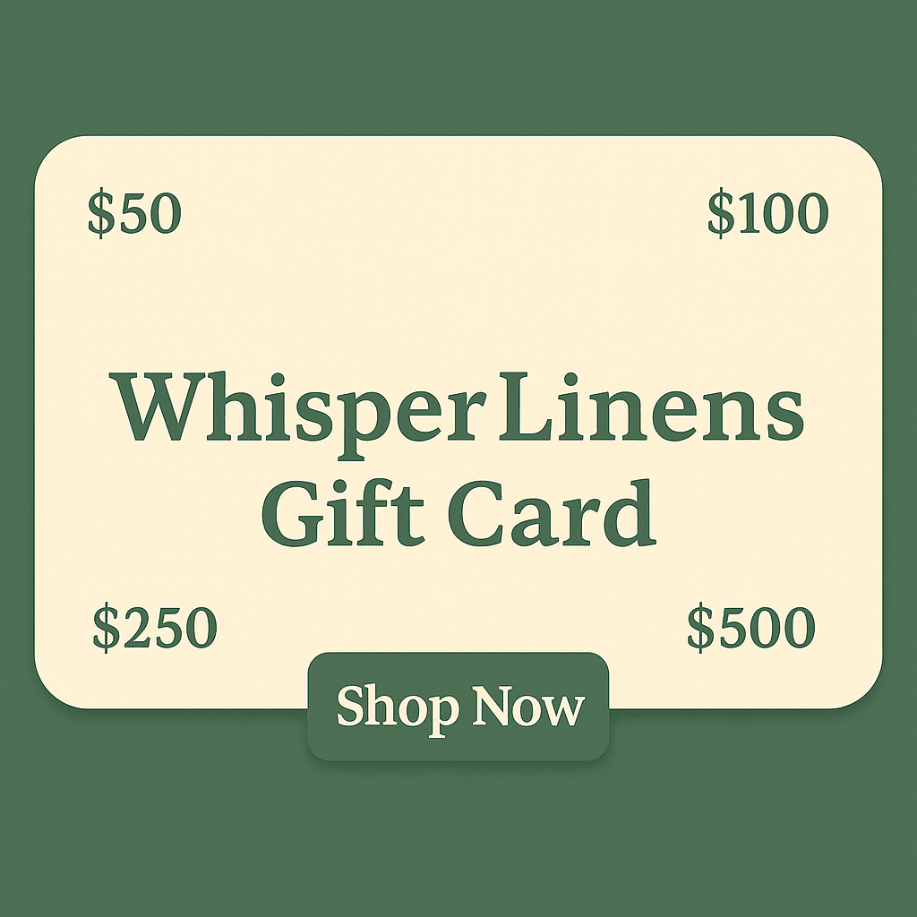 WhisperLinens Gift Card - WhisperLinens